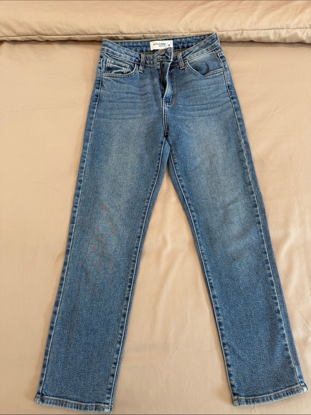 Just Black Light Blue Denim Jeans